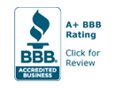 BBB A+ Accredited Logo